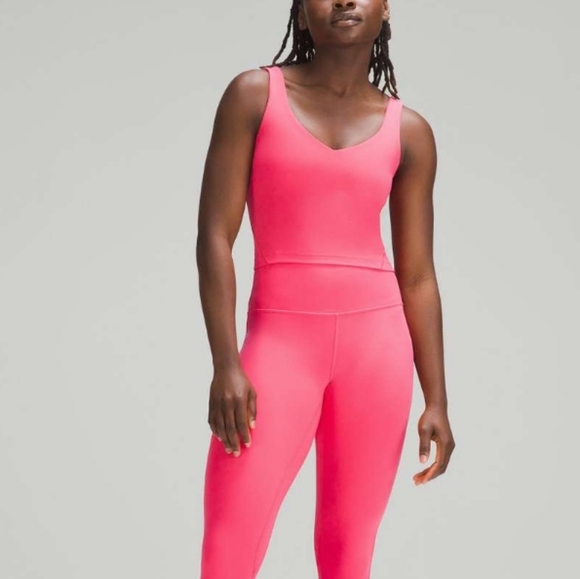 lululemon athletica Tops - Lululemon Align Tank Top Lip Gloss Pink Size 2 Excellent Condition